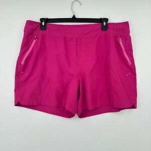 Pacific Trail Active Shorts‎ Womens XXL Hot Pink Outdoors Workout Summer Hiking